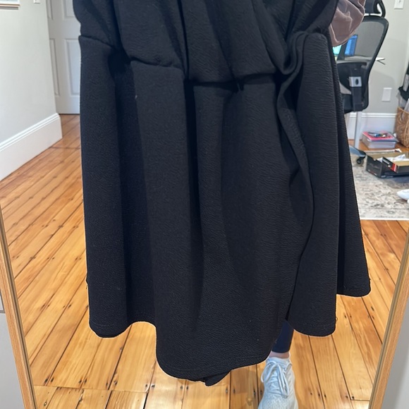 Black Skort Romper - Picture 3 of 3